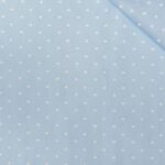 PIQUET STAMPATO TRENDY 3 STELLE CELESTE BIANCO