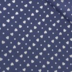 PIQUET STAMPATO TRENDY 3 STELLE CELESTE BIANCO