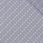 PIQUET STAMPATO TRENDY 3 STELLE CELESTE BIANCO