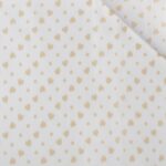 PIQUET STAMPATO TRENDY 3 STELLE CELESTE BIANCO