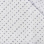 PIQUET STAMPATO TRENDY 3 STELLE CELESTE BIANCO