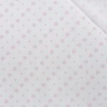 PIQUET STAMPATO TRENDY 3 STELLE CELESTE BIANCO