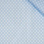 PIQUET STAMPATO TRENDY 3 STELLE CELESTE BIANCO