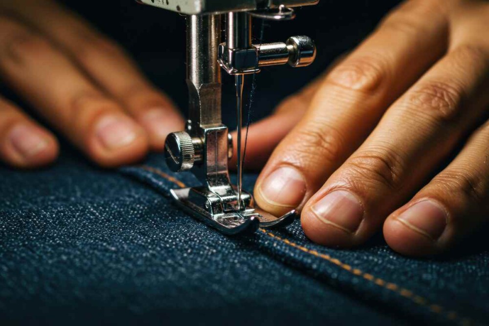 cucire denim