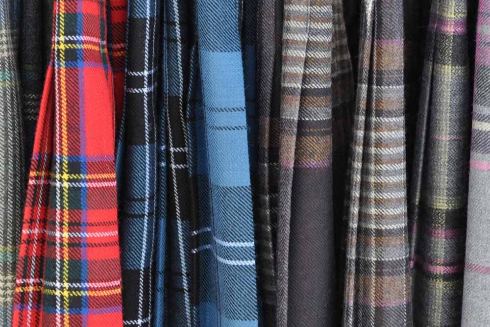 Tartan fabric: characteristics and uses - Cimmino