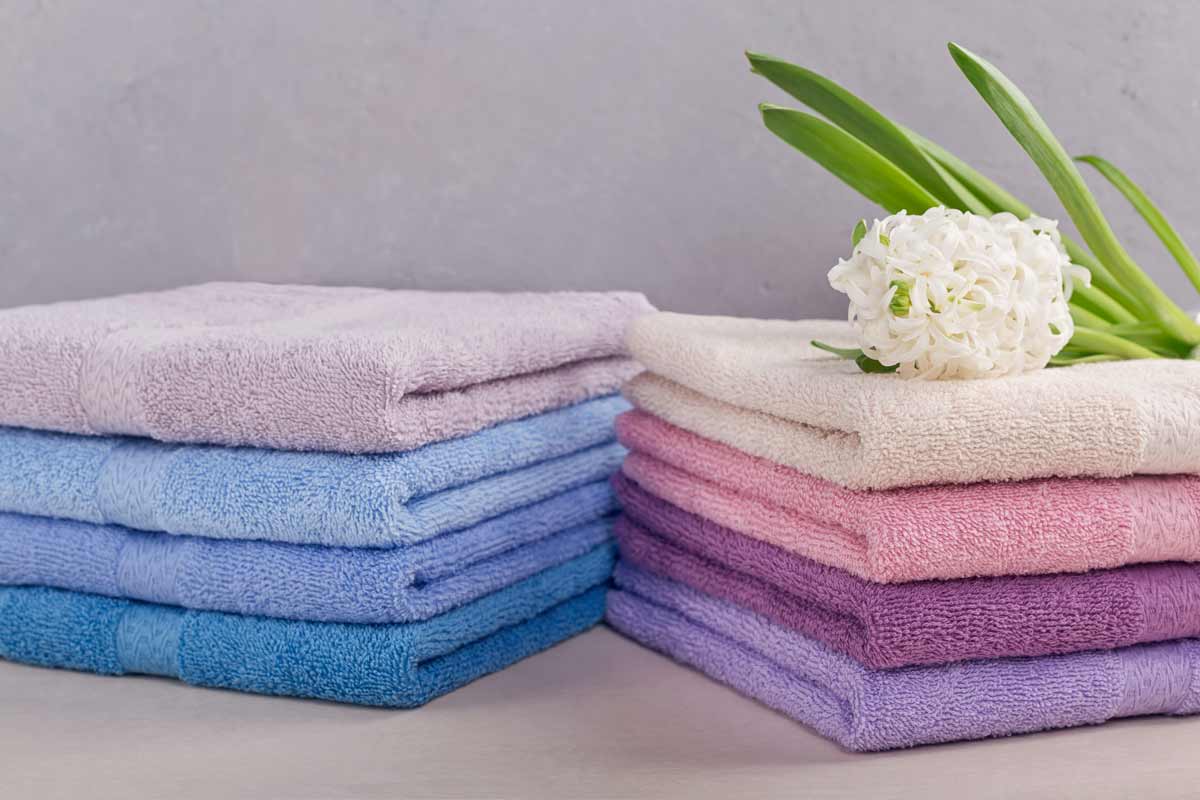 Terry towels - fabrics that can absorb large amounts of water