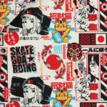 COTONE STAMPATO COMICS