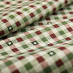 TESSUTO EFFETTO LINO COUNTRY XMAS