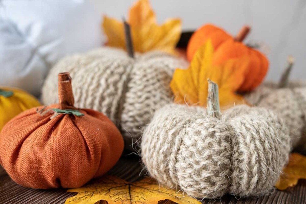 QUANMAITONG 12 Kit Fai Da Te Zucche Di Halloween, Decorazioni Autunnali Con Adesivi