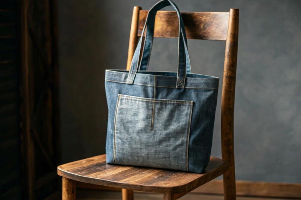 bag of jeans canvas bag of jeans canvas