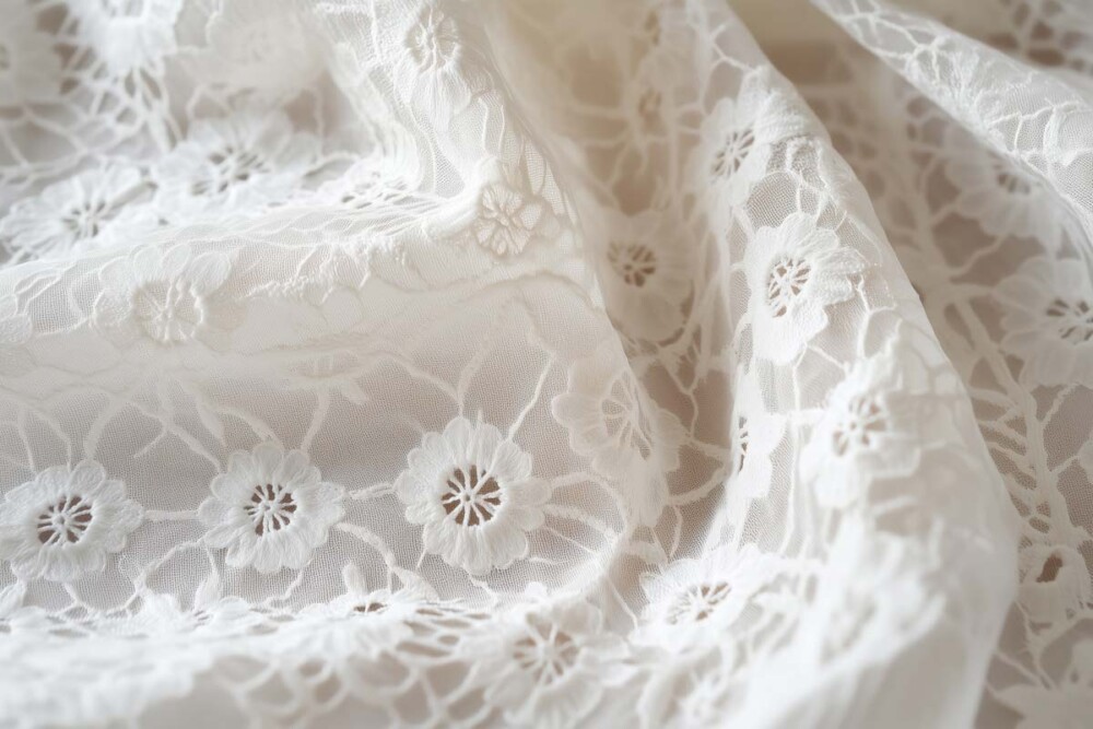 St Gall lace fabric St Gall lace fabric