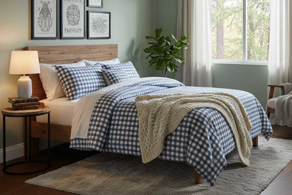 biancheria da letto fantasia Vichy biancheria da letto fantasia Vichy