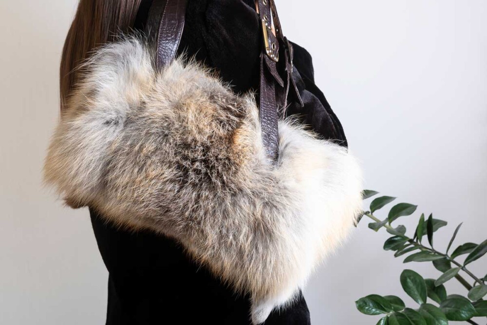 borsa di tendenza in ecopelliccia borsa di tendenza in ecopelliccia