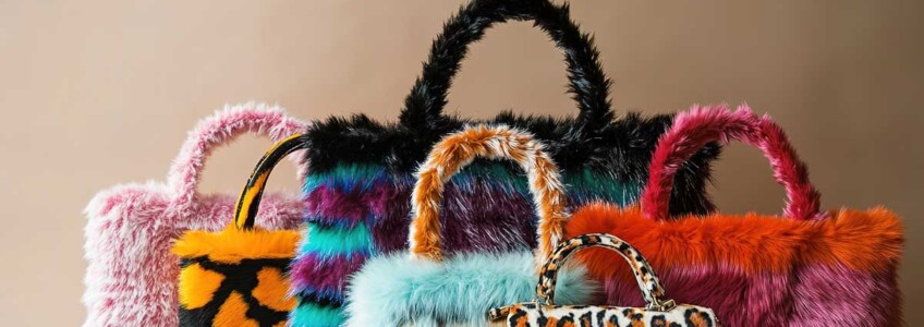 make a bag out of eco-fur