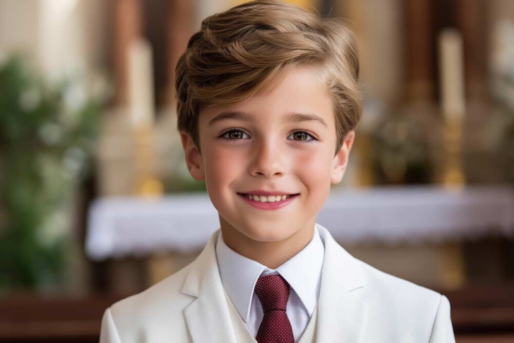 abito prima comunione bambino