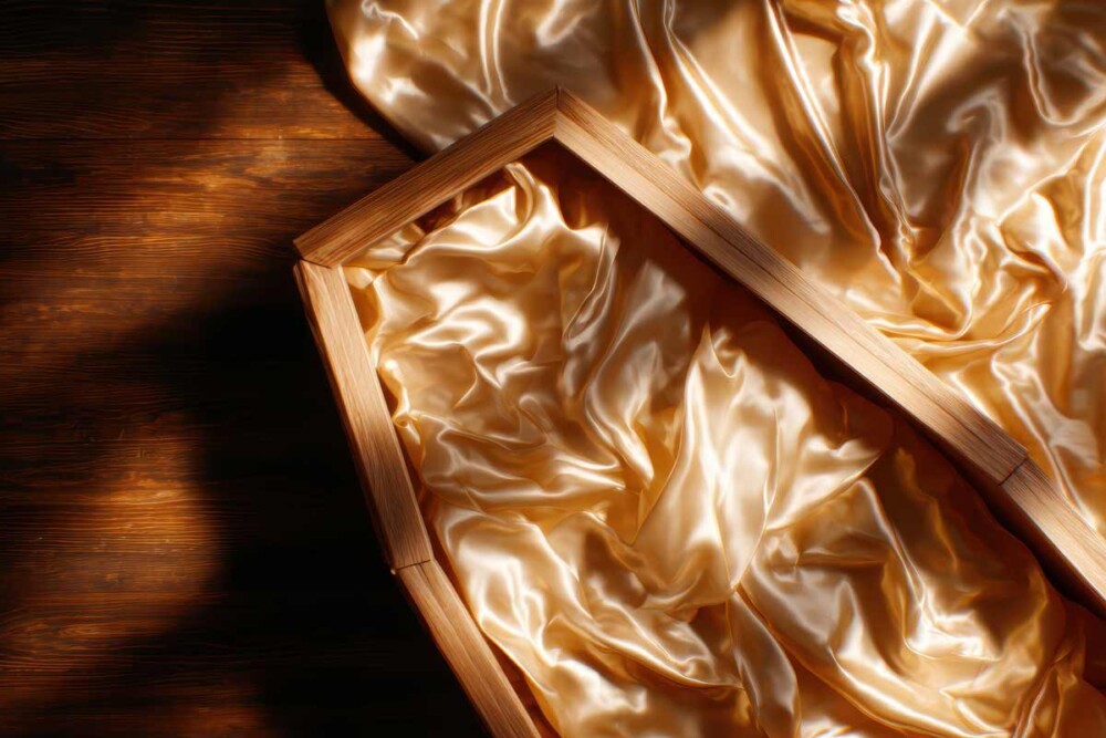 tessuto rivestimento feretro